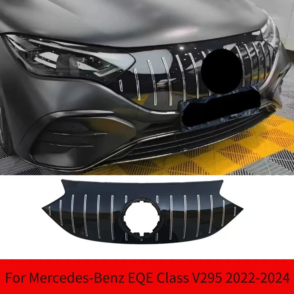 

Front Bumper Grille Grills For Mercedes-Benz EQE Class W295 V295 2022-2024 EQE350 EQE500 EQE53 Upgrade GT Style Grill