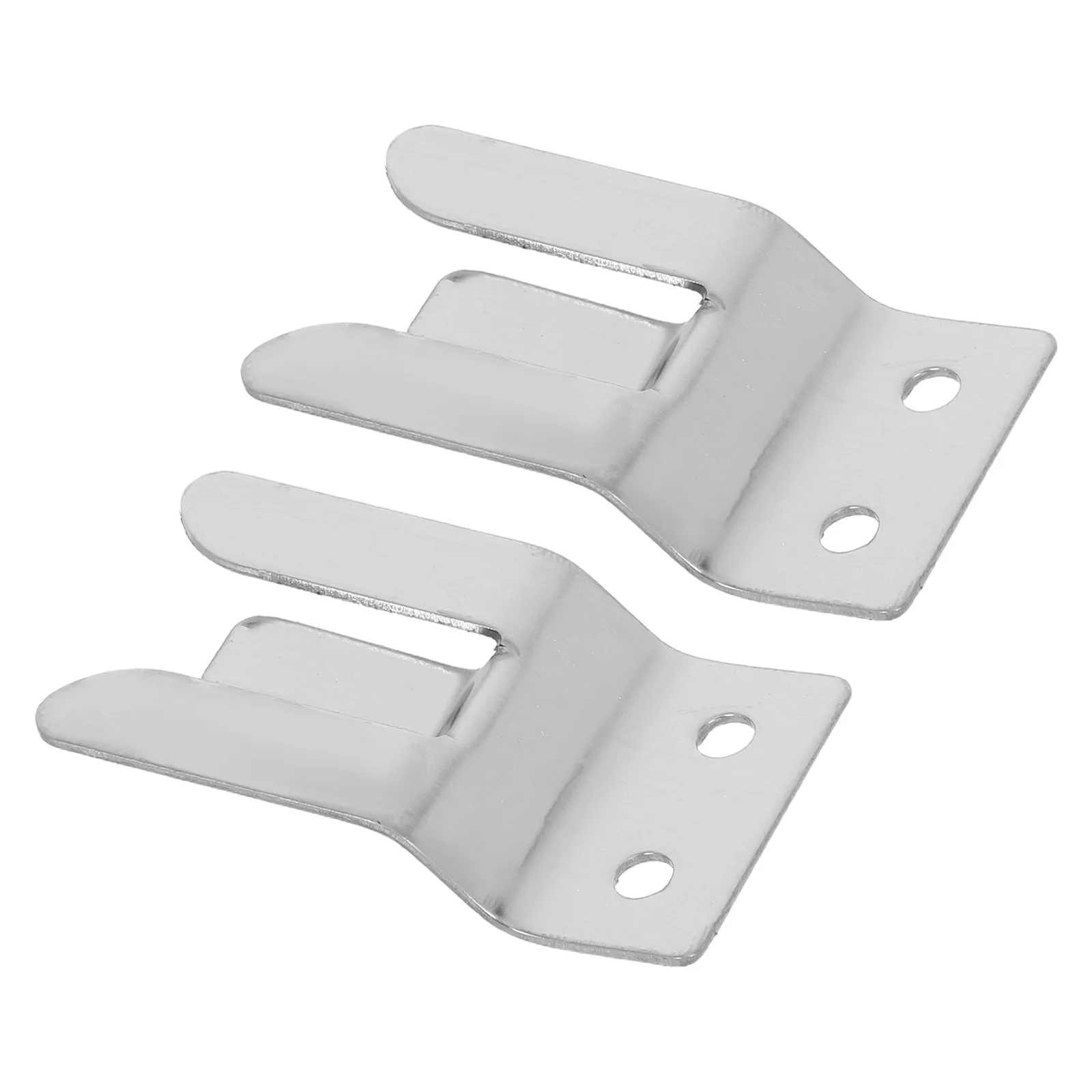 

2 Pcs Car Microphone Stand Fixing Clip Support Hooks Hanger Clips Suspension Mounts Stands