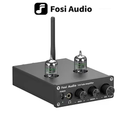 Fosi Audio-Amplificateur à tube sous vide Bluetooth T20, Amplificateur de puissance stéréo AptX HD, 50W, TPA3116, Sauna, Téléphone, Hautréusdomestiques