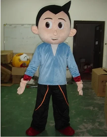 

Новая версия 2021, кукла Astro Boy, костюм талисмана для взрослых, нарядное платье на день рождения, Хэллоуин, косплей, одежда на Рождество