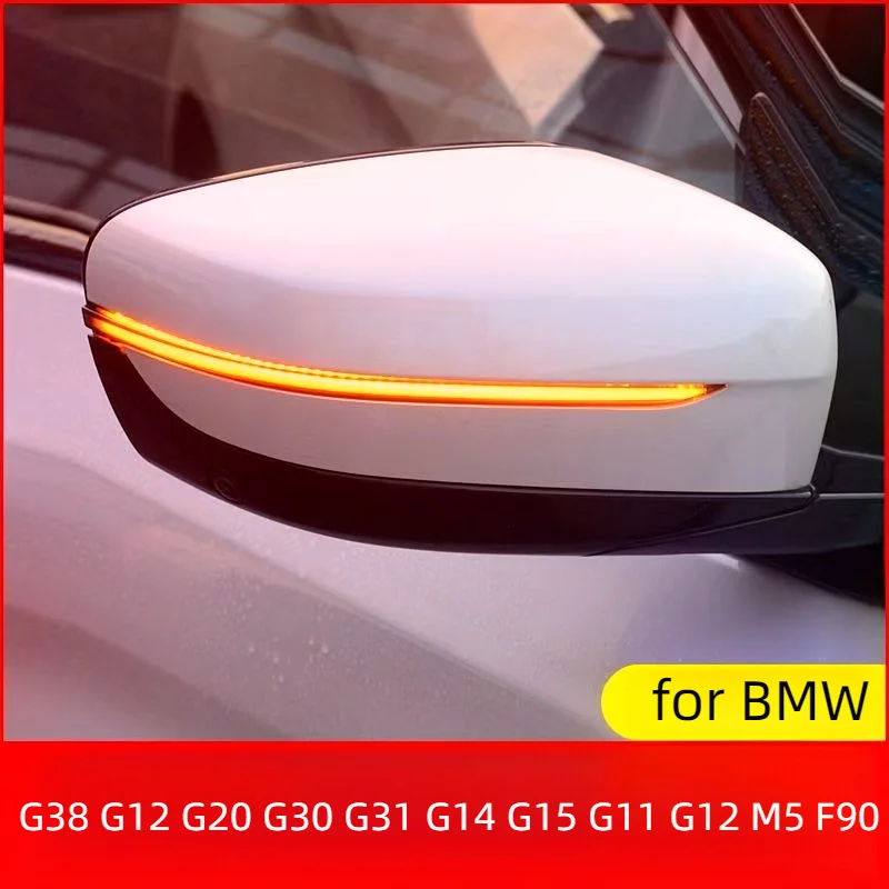 

For BMW G38 G12 G20 G30 G31 G14 G11 G12 M5 F90 5 6 7 8 3 Series Dynamic turn signal LED Side mirror indicator light flash