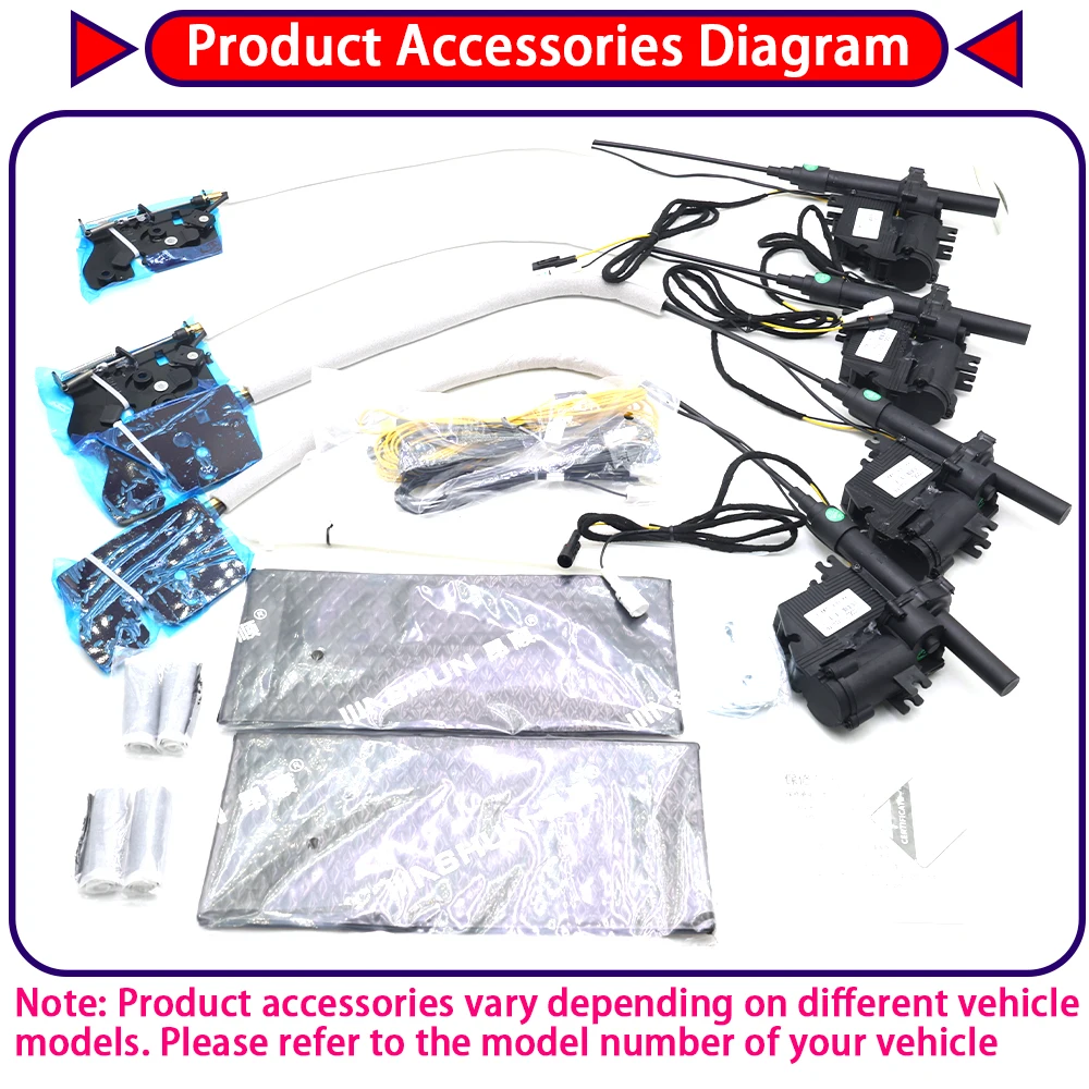 OEM Electric Door Lock Actuator for BYD Tang L Tan EV 2018-2025 Soft Close Door Kit Power Latch System Auto Pull Door Easy