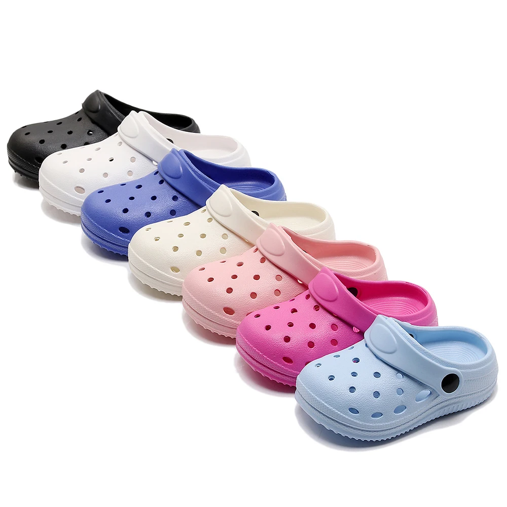 Fashion Waterproof Slippers Children Sandals Shoes Summer Outdoor Slides Soft Sole Garden Shoes Indoor Nursing Clogs Sandals