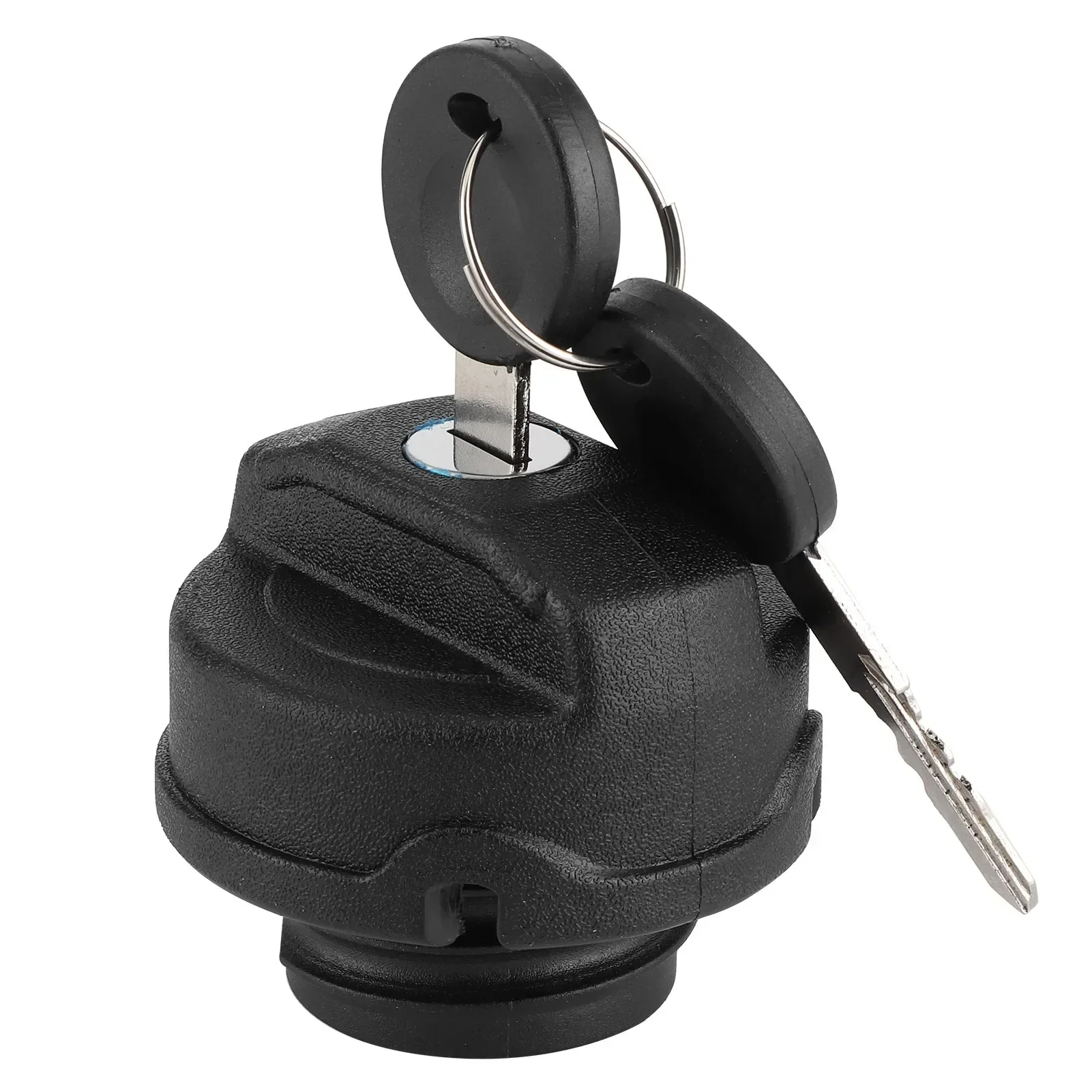 Fuel Tank Filler Cap Black ABS Petrol Locking Lid Fit For Beetle/Polo/Caddy With 2 Keys