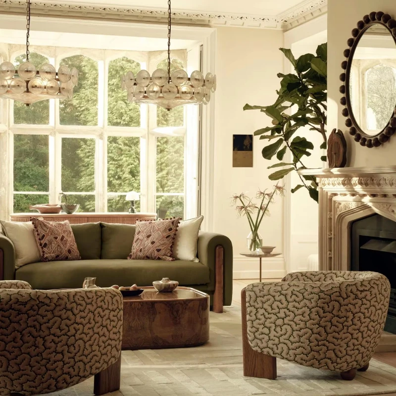 Modern Luxury Armchair Individual Comfort Convertible Design Family Relaxation Bedroom Living Room Antique