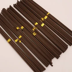 Aromatherapy Fiber Sticks for Home Fragrance, Brown Essential Oil Diffuser Accessories, 25cmX4mm, 60PCs, Top Quality