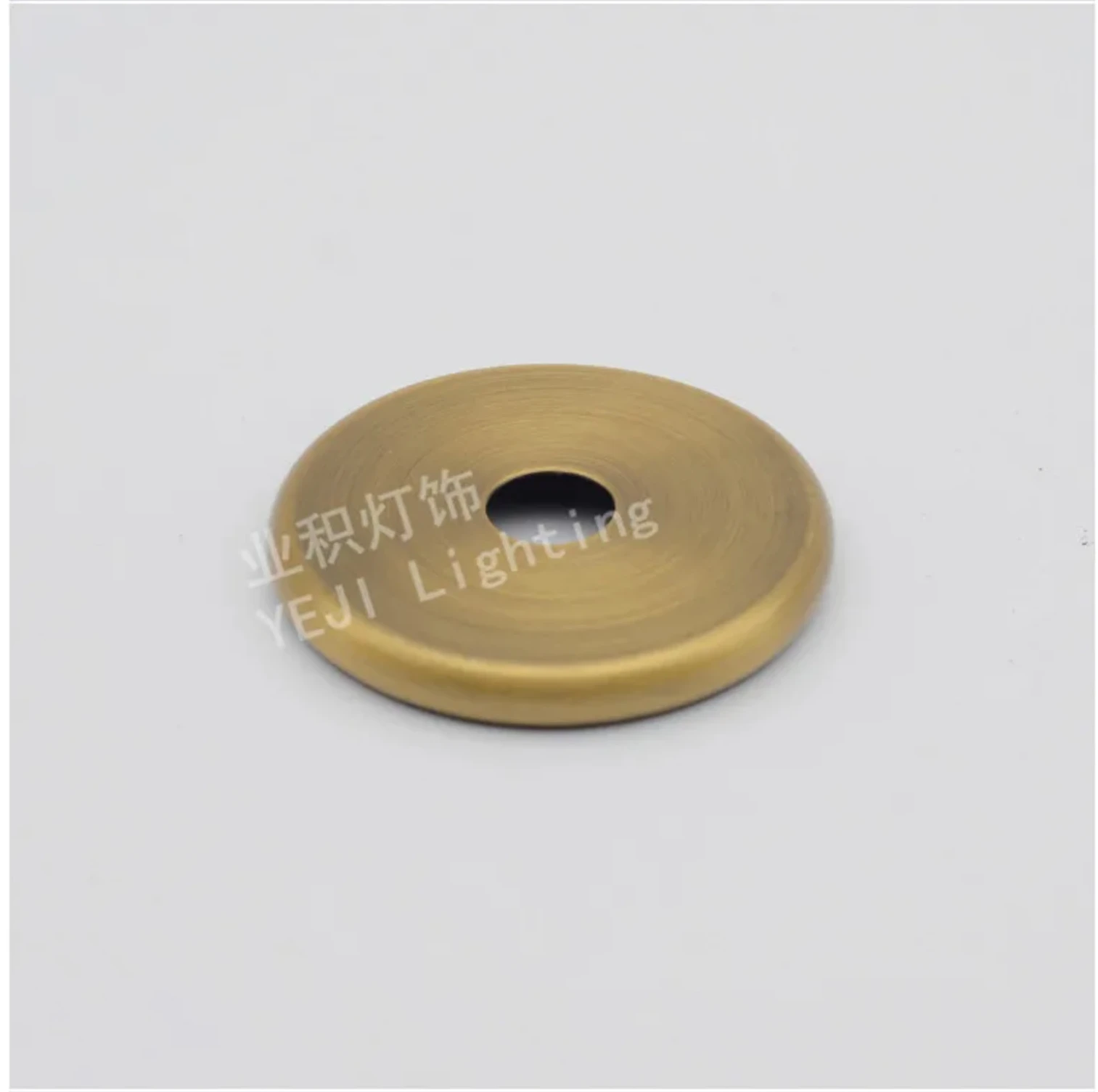 gold bronze Straight pipe cap flat capgold bronze Straight pipe cap flat cap Hollow tube cover Suitable for table lamps floor la
