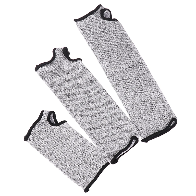 1Pc Level 5 HPPE Cut Resistant Anti-Puncture Work Protection Arm Cover Arm Sleeve Car Maintenance Protective Work Gloves