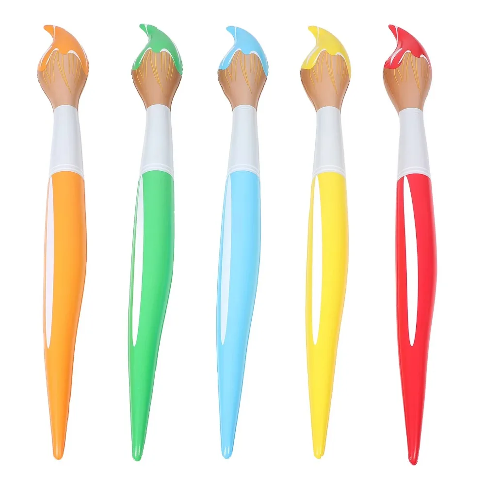 

New Giant Paint Brush Balloon PVC Blow Up Paintbrush Toy Large Lightweight Art Paint Brushes Graduation Party