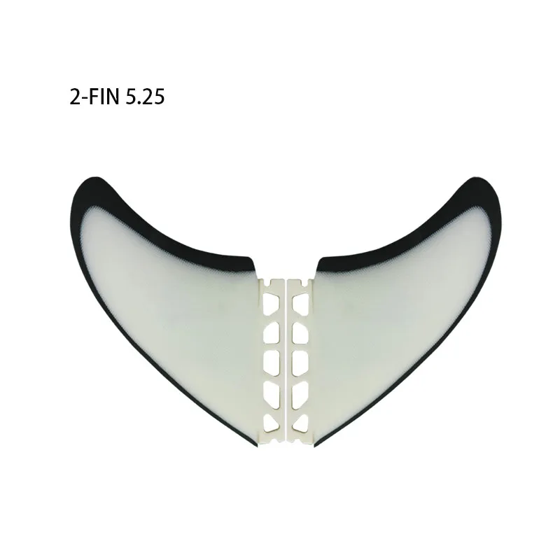 

New 5.25inch Iinsurfboard fin future keel double fin honeycomb fins tricolor fiberglass for longboard & superior surf perfor fin