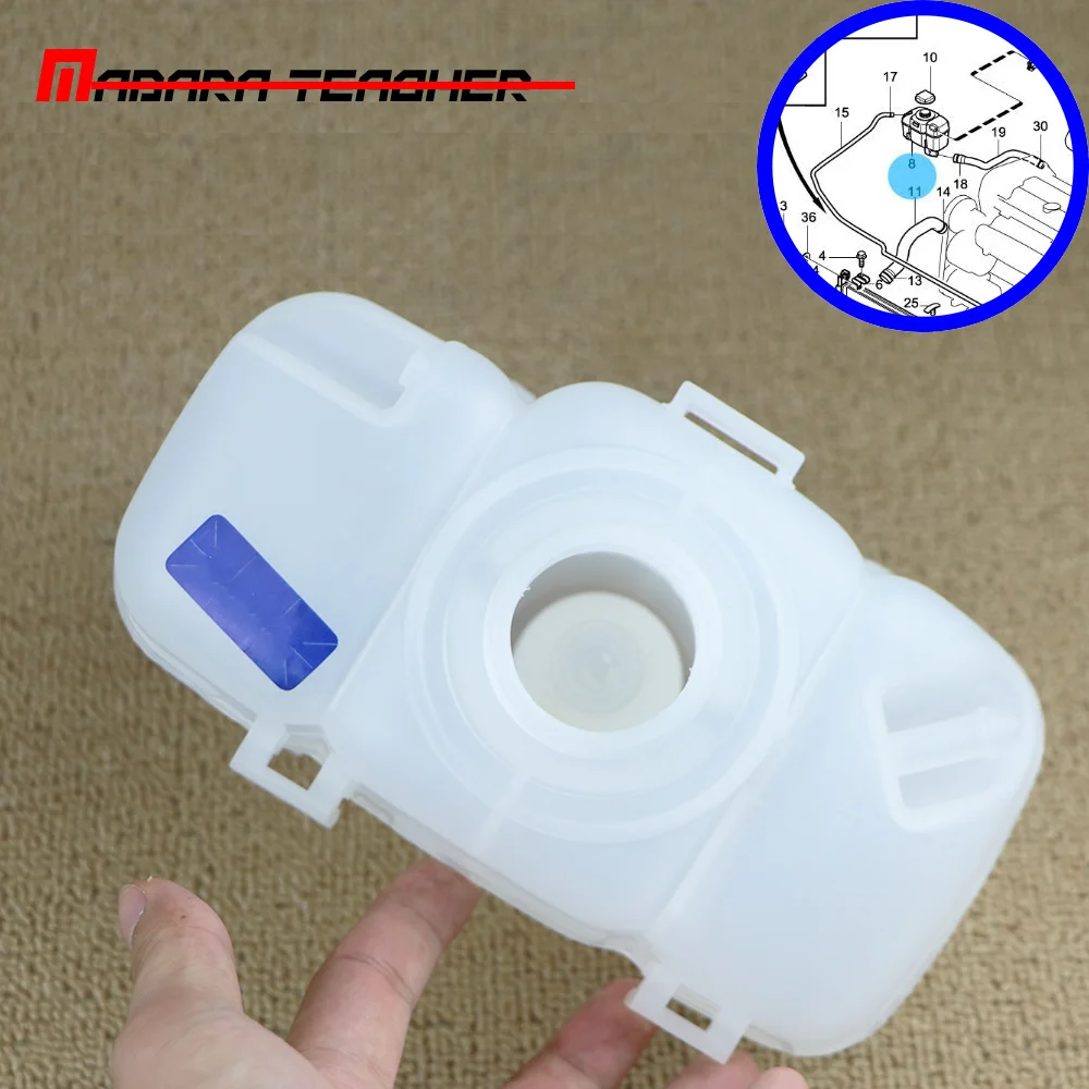 For Volvo S60 S80 V70 XC70 XC90 Expansion Tank Hamman Coolant Expansion Tank 30741973