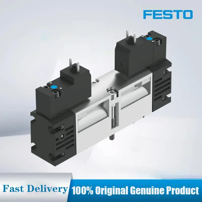 FESTO Solenoid valve Genuine 547137-VSVA-B-D52-H-A2-5C1 VSVA high-performance solenoid valve is 5/2-way bistable dominant