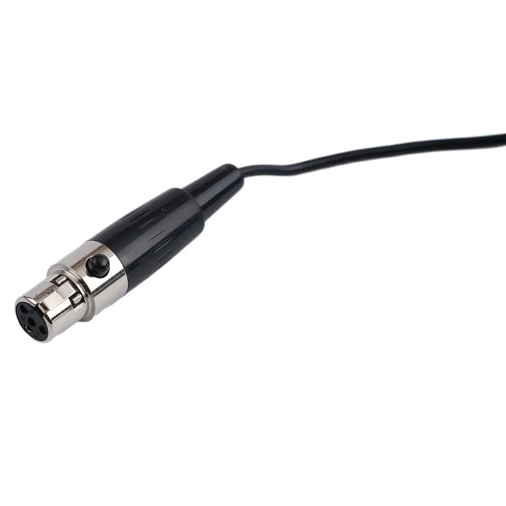 Musical Instruments & Gear Lapel Microphone Lavalier XLR 4-PIN Black Offering Flexibility Windscreens Included