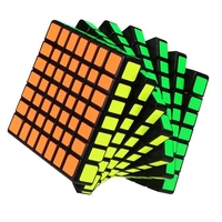 Qiyi 7x7 Qixing W 7x7 Black Sticker Version Magic Cube 7Layers Speed Cube Professional Cubo Magico Puzzle Toy For Children Kids