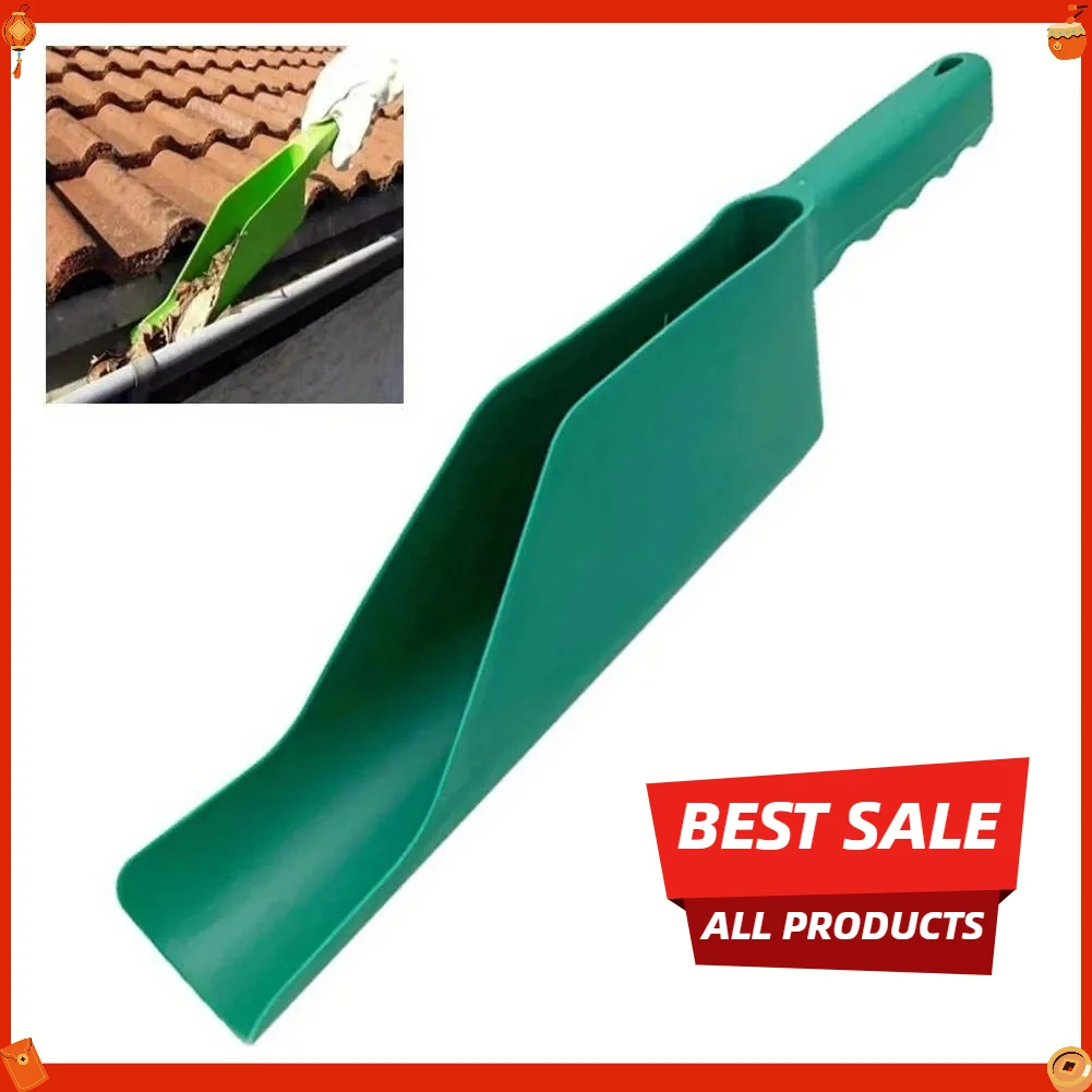 Gutter Getter Scoop Cleaning Roof Tool Flex Fit Dirt Debris Remove Multi Use Eaves Garden Leaf Gutter Spoon Shovel Supplies