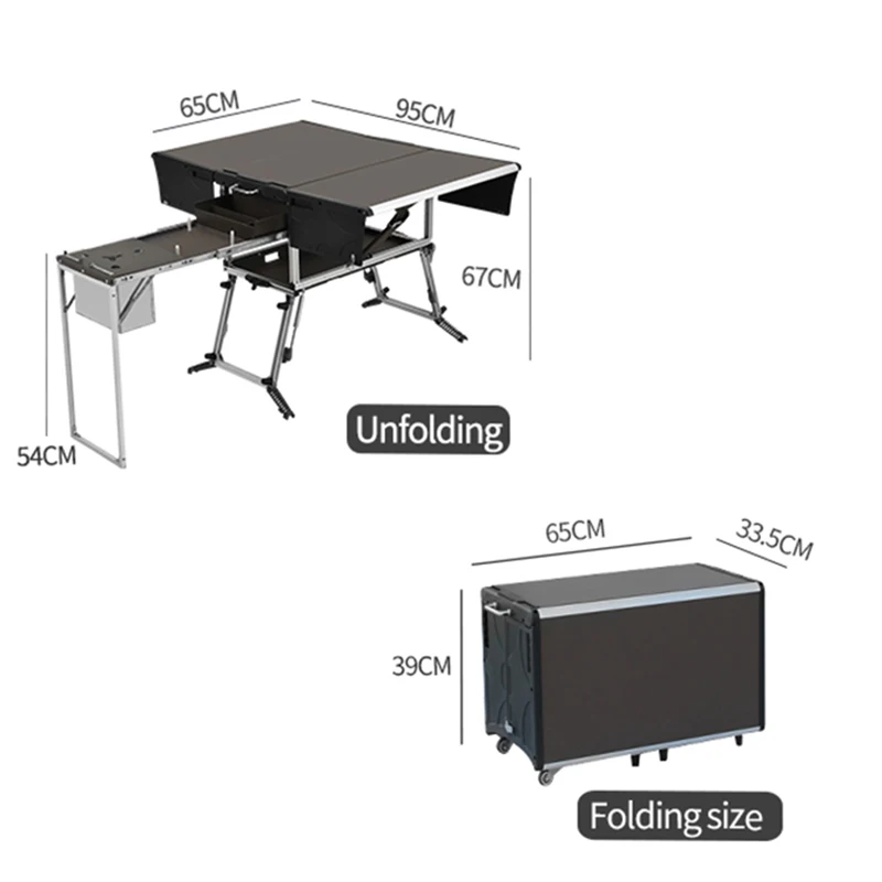 

Bulin C650 Quality Protection Rv Mobile Kitchen Portable Rv Camper Motorhome Accessories Outdoor Mobile Camping Kitchen
