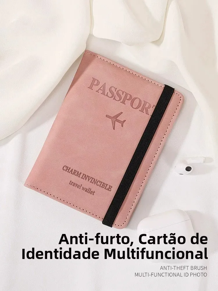 porter-passport-protection-cover-ticket-boarding-card-holder-men's-portable-document-bag-anti-theft-brush-leisure-simple-style