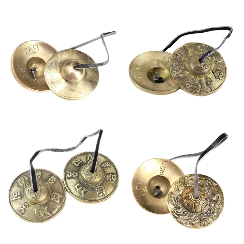 

Tibetan Tingsha Cymbal Tibetan Buddhist Meditation Yoga Bells Chimes Percussion Instrument Meditation Yoga Relaxation G99D