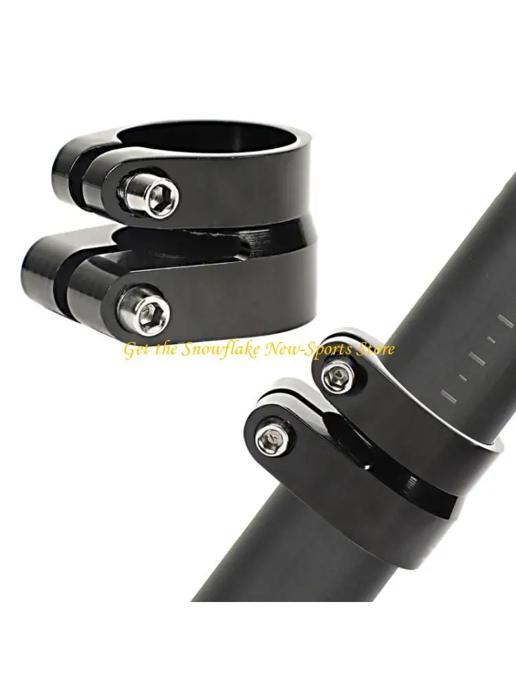 

E56D Надежный двухслойный зажим для подседельного штыря велосипеда 31,8 мм/34,9 мм, быстроразъемный воротник подседельного в