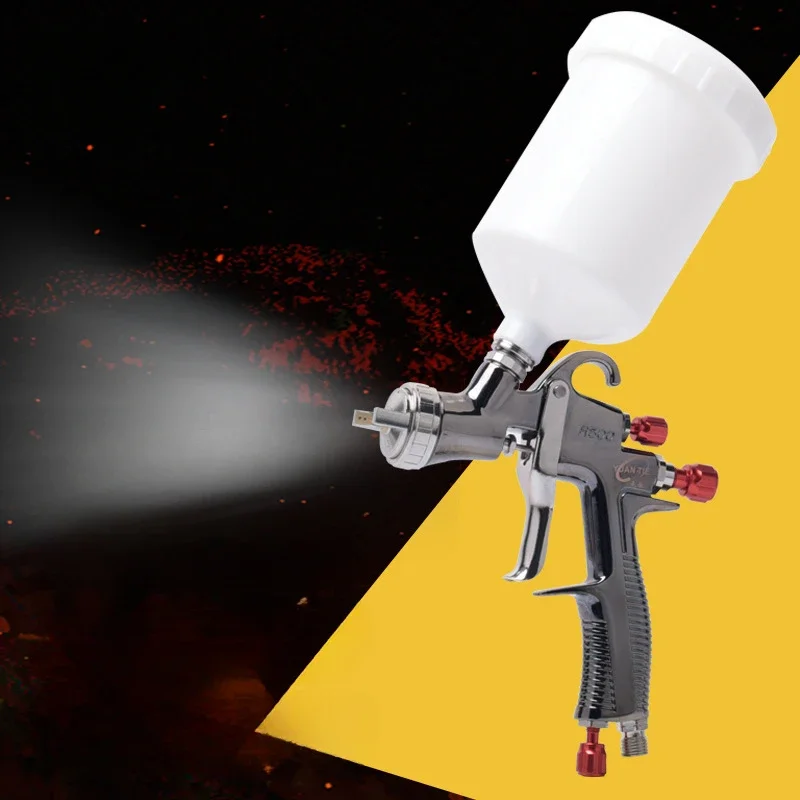 Metal Paint Gun for Auto Sheet, High Atomization Spraying Spray Gun, Household Attachment, Pneumatic Finish Paint