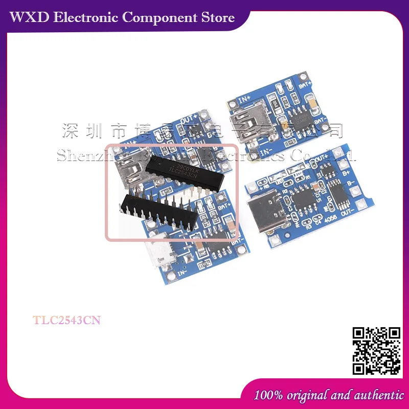 TLC2543CN TLC2543 Capa de silicone