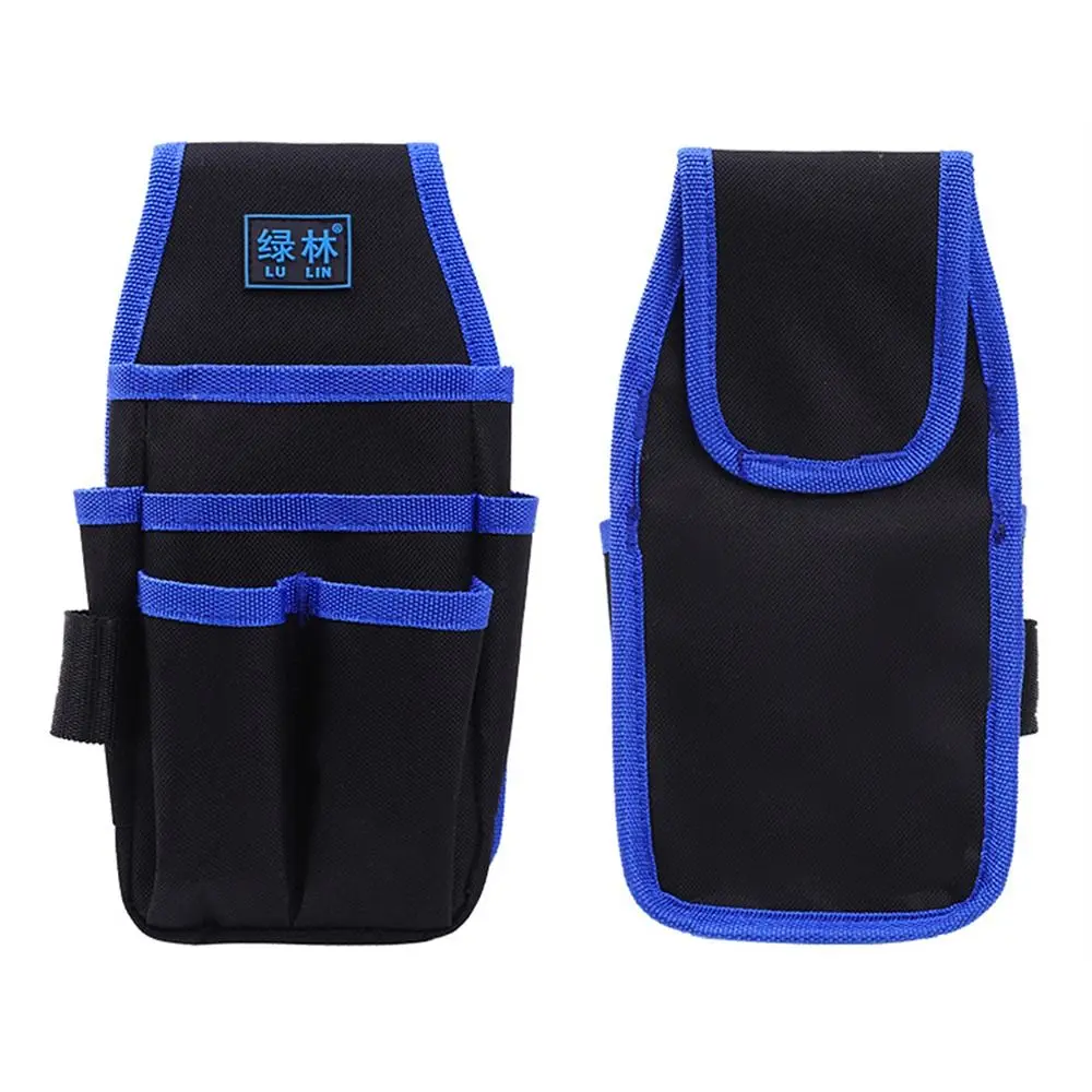 Bolsas de herramientas de electricista multifuncionales, Kit de herramientas Oxford, bolsillos de almacenamiento, bolsa de cintura, bolsa de cinturón de herramientas (No incluye herramientas)
