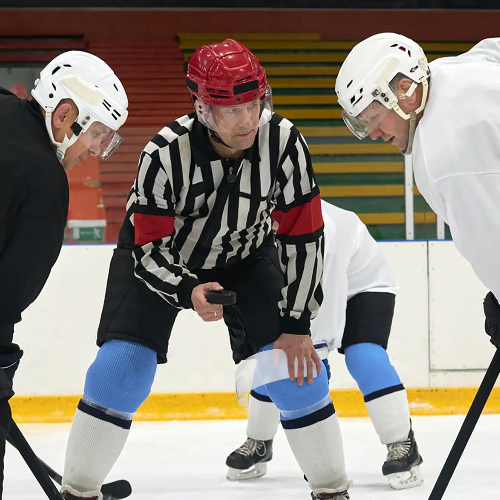 

Straight Cut Hockey Visor Clear Anti-Fog Anti-Scratch Half Ice Hockey Replacement Visor Replacement