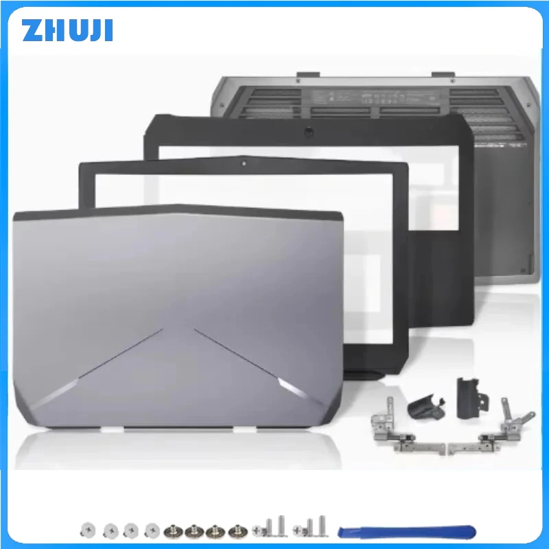 

For Alienware 17 R2 17 R3 Laptop LCD Rear Lid Back Top Cover Front Bezel Palmrest Upper Bottom Base Case Housing Hinges