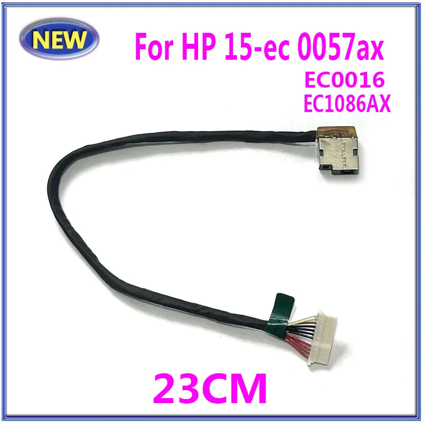 

1-10PCS Laptop DC Power Jack Cable Connector For HP 15-EC0016 15-ec1008AX EC1086AX 15-ec0057ax 15-EC TPN-Q229