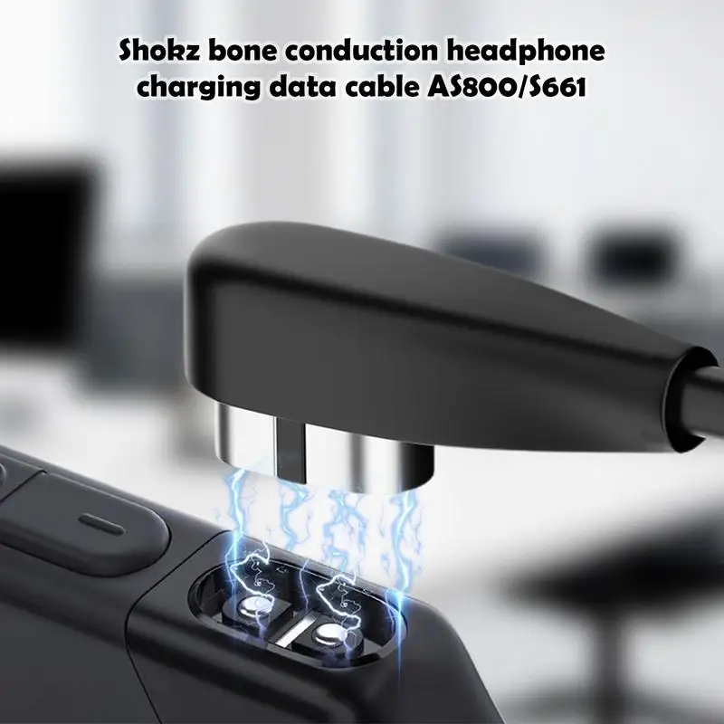Pour Shokz AS800 S803 S810 OpenComm OpenRun AfterShokz Aeropex OpenRun Pro Mini casque à Conduction osseuse câble de chargement magnétique
