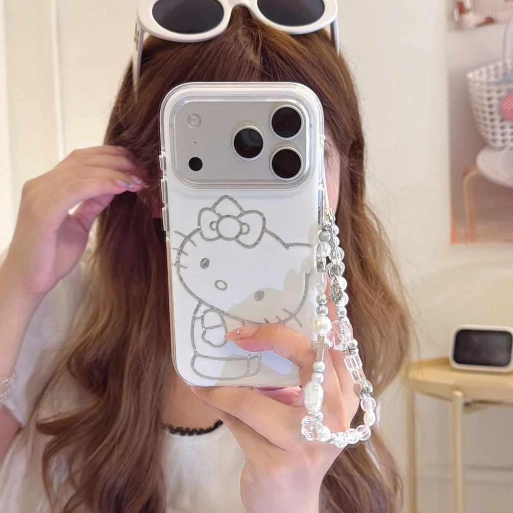 Cute Cartoon Y2K Hello Kitty Mobile Phone Case for IPhone 18 Pro Max 18 Pro 17Pro 16 Pro Max 18 17 16 15 14 Pro Max Phone Case view 2