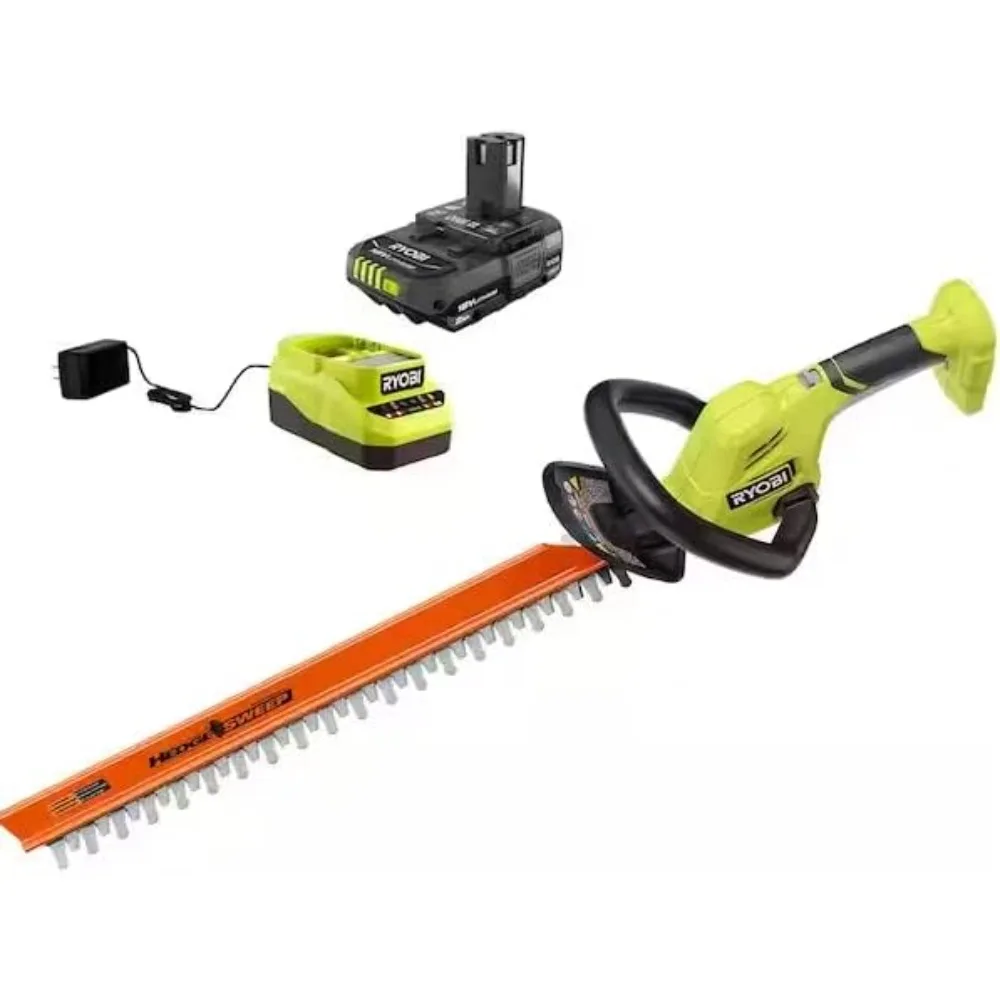 

ONE+ 18V 22 in. Lithium-Ion Cordless Hedge Trimmer with 2.0 Ah Battery and Charger