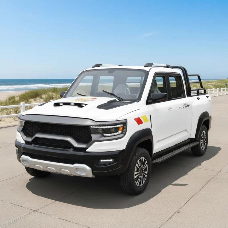 High-quality new energy electric vehicle low-speed four-wheel blue mini freight electric vehicle