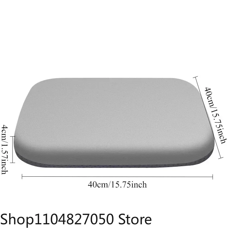 وسادة مقعد إسفنجية سميكة 4 سم - وسادة كرسي مكتب فائقة النعومة |   وسادة مقعد السيارة لدعم قطني الجلوس الطويل وتخفيف الآلام