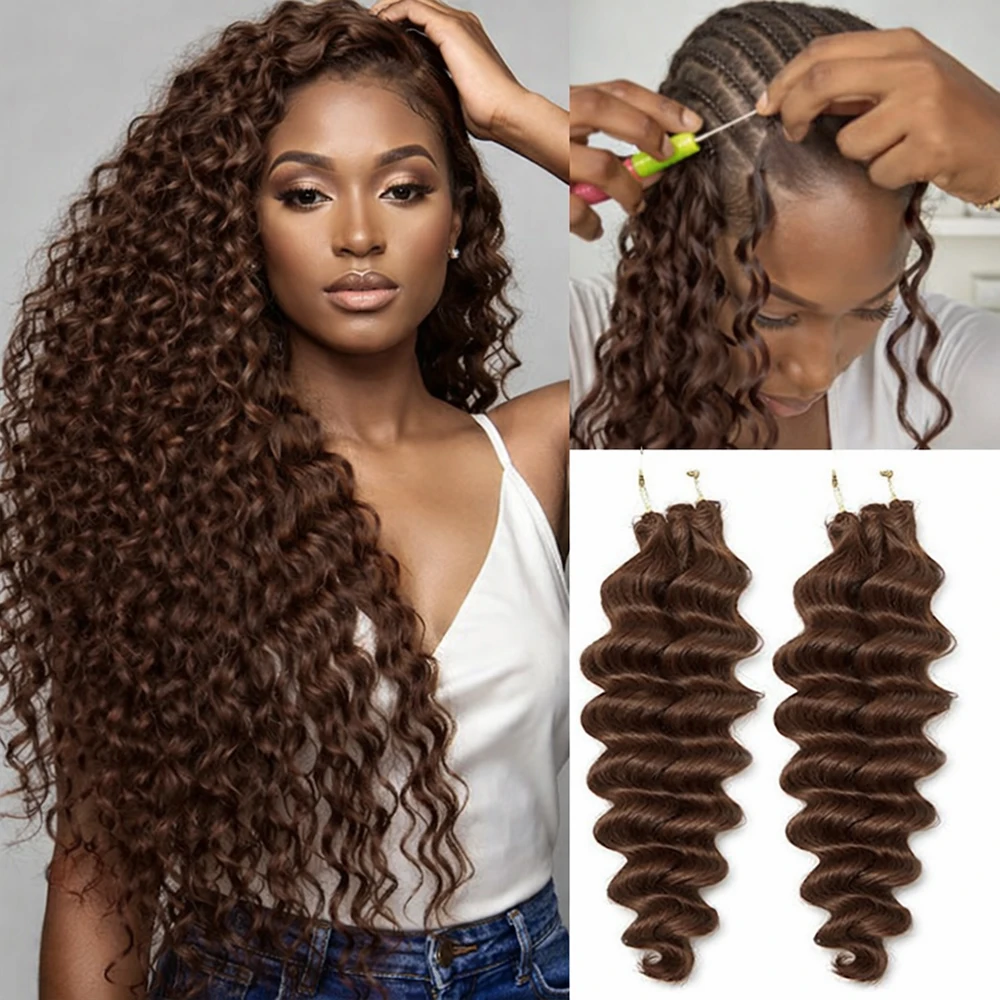 extensions-de-cheveux-au-crochet-brun-vague-profonde-vague-d'eau-plume-crochet-cheveux-humains-couleur-torsion-tressage-cheveux-sans-noeud-pre-separes