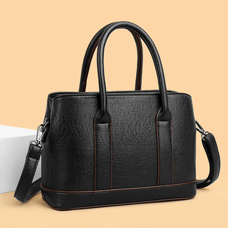 

Luxury Brand Designer Women'S Handbag Large Capacity Casual Shoulder Bag New Classic Retro Crossbody Bags Commuting Tote Bag Sac