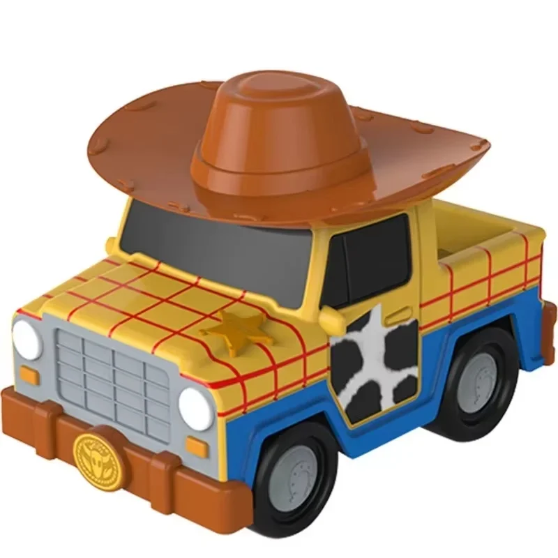 Disney Pixar Toy Story Woody Buzz Pull Back voiture jouet inertiel poupée de Simulation pour le développement de l'intérêt des enfants véhicule de jeu