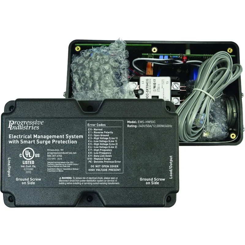 RV Surge Protector – 30-50 Amp, Portable and Hardwired Options, with Fault Detection