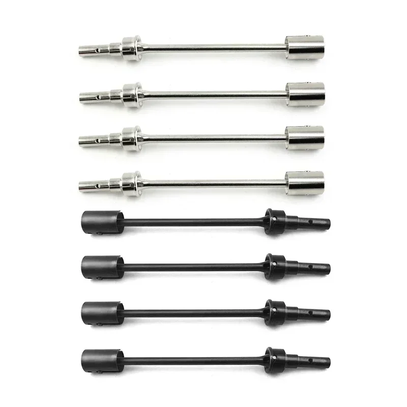 4 pcs/2 pcs Stalen Aandrijfas CVD Aandrijfas en Drive Cup voor E-Revo 2.0 VXL 86086-4 1/10 RC Auto Upgrade Onderdelen Accessoires