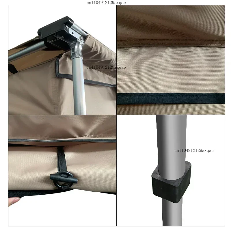 4x4 Awning Annex Room Without Awning Tent Car Side Tent Wall Outdoor Camper Tent Self-Driving Tour Car Side Cloth House Foxwing