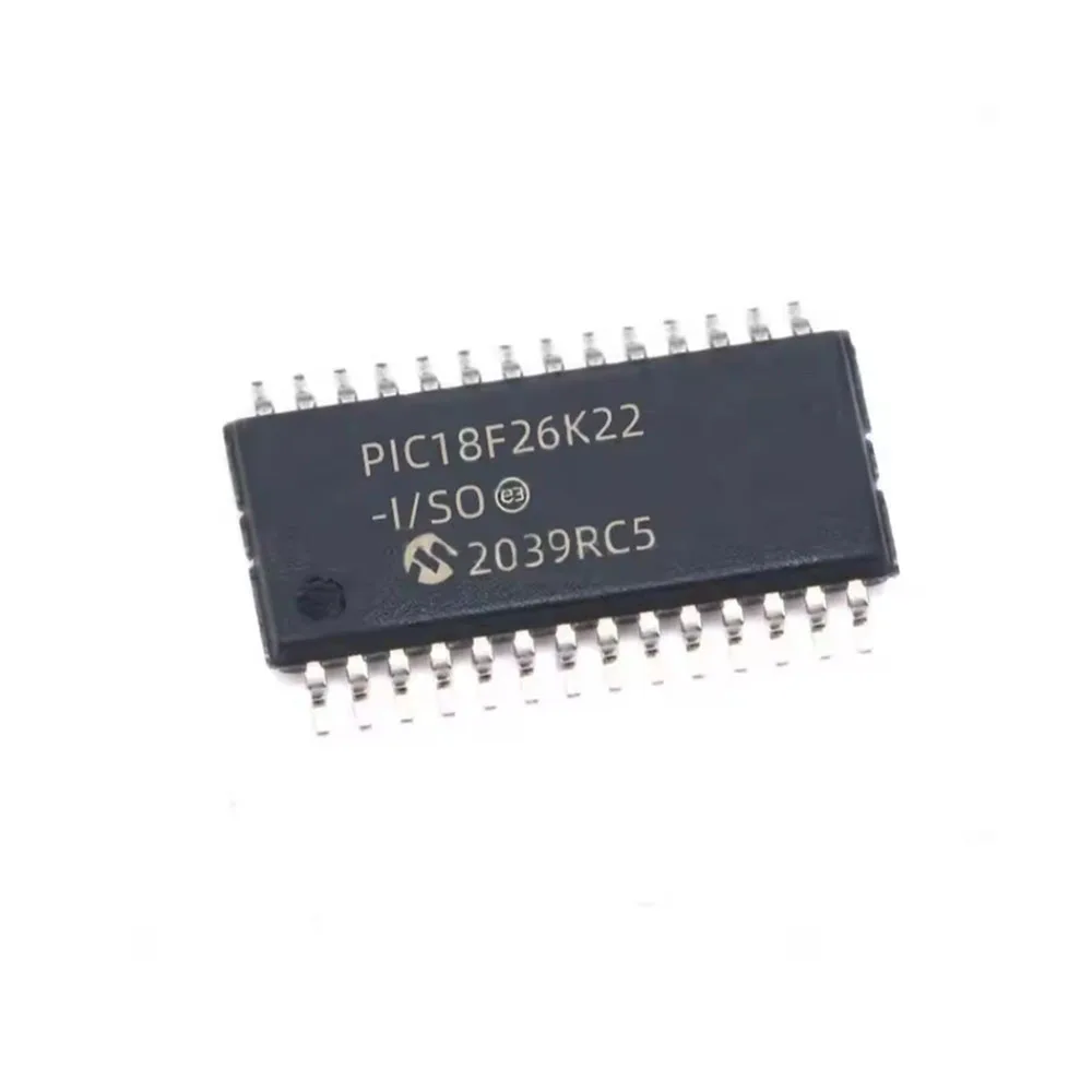 PIC18F26K22-I/SO 10Pcs/lot SOIC28 In Stock New Original 8-bit Microcontrollers - MCU IC BOM