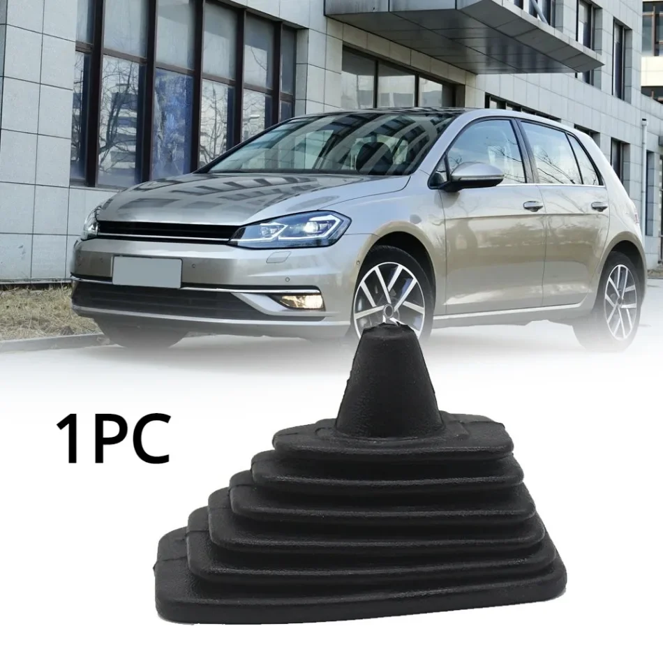 1Pc Car Square Sleeve Shift Cover Car Gear Shift Dust Cover Auto Interior Accessories For VW GOLF MK2 II JETTA II MK2 191711115