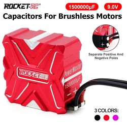 ROCKET-RC Metal Capacitor 1500000μF Capacity 300mΩ Resistance 0~9.0V Withstanding Voltage A1 Version For  1/10 RC RV Drift Cars