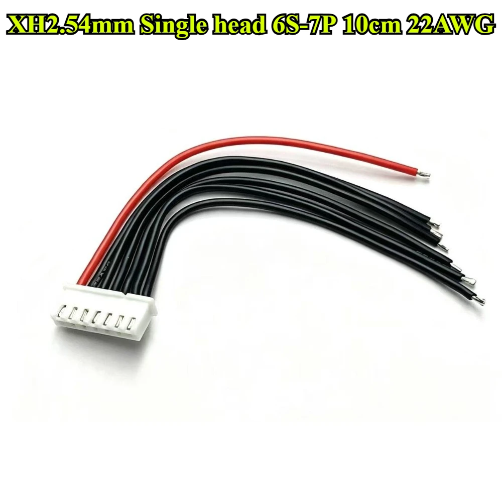 20/30/50Pcs/lot JST XH 1S 2S 3S 4S 5S 6S Lipo Battery Balance Charger Cable IMAX B6 Connector Plug Wire 10CM 22AWG Silicone Wire view 6