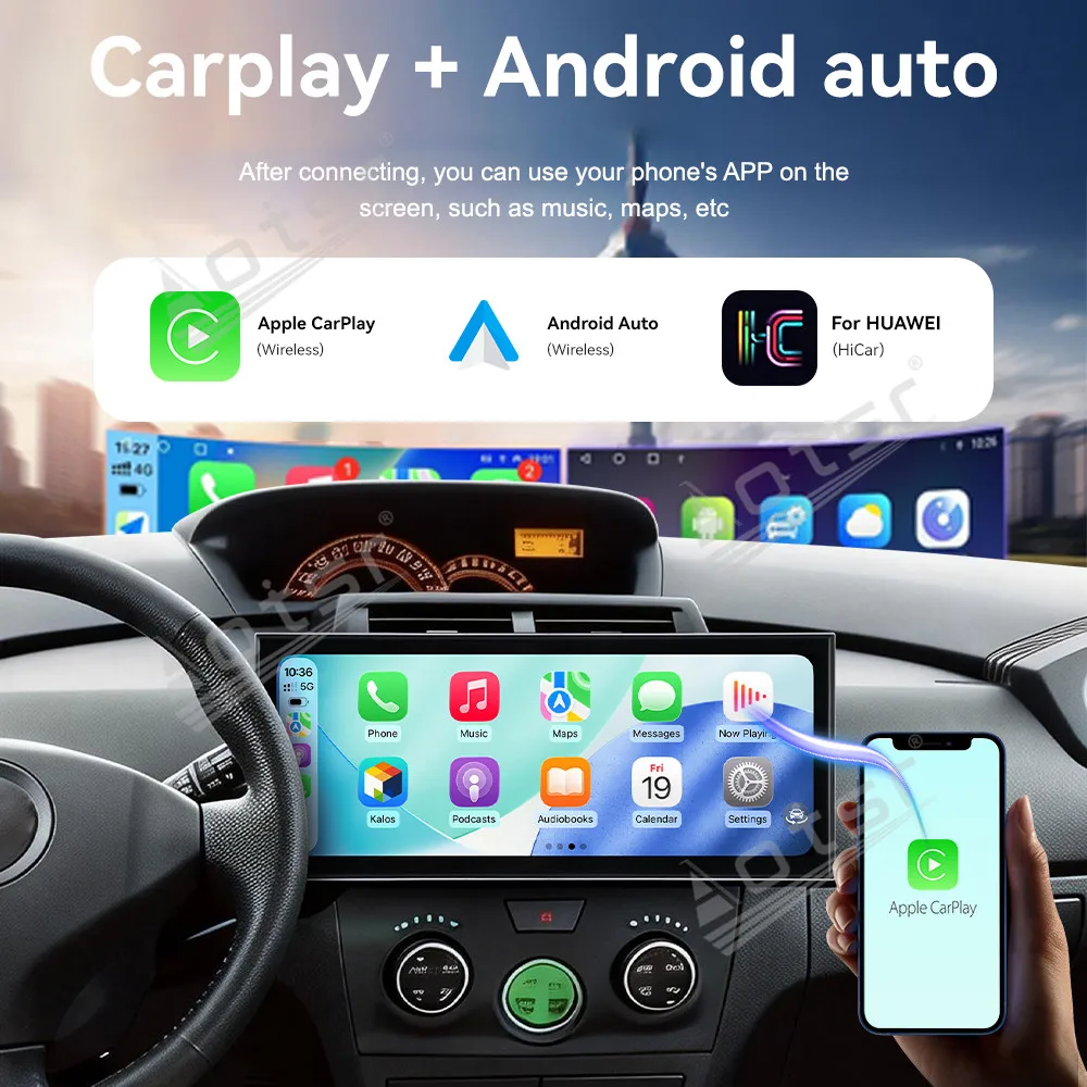 CarPlay 15.8’’ Android 15 For Toyota BB/Subaru   Dex 2006-2016  Car gadgets  Car GPS Navigation HD Screen Multimedia Player Head