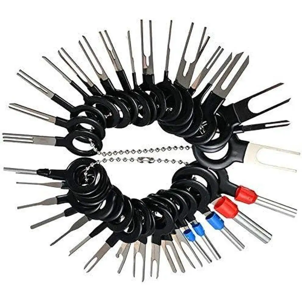 36pcs Release Pin Connector Car Terminal Removal Pin Extractor Kit Electrical Wiring Crimp Connector Car Repair Tool Plug Puller