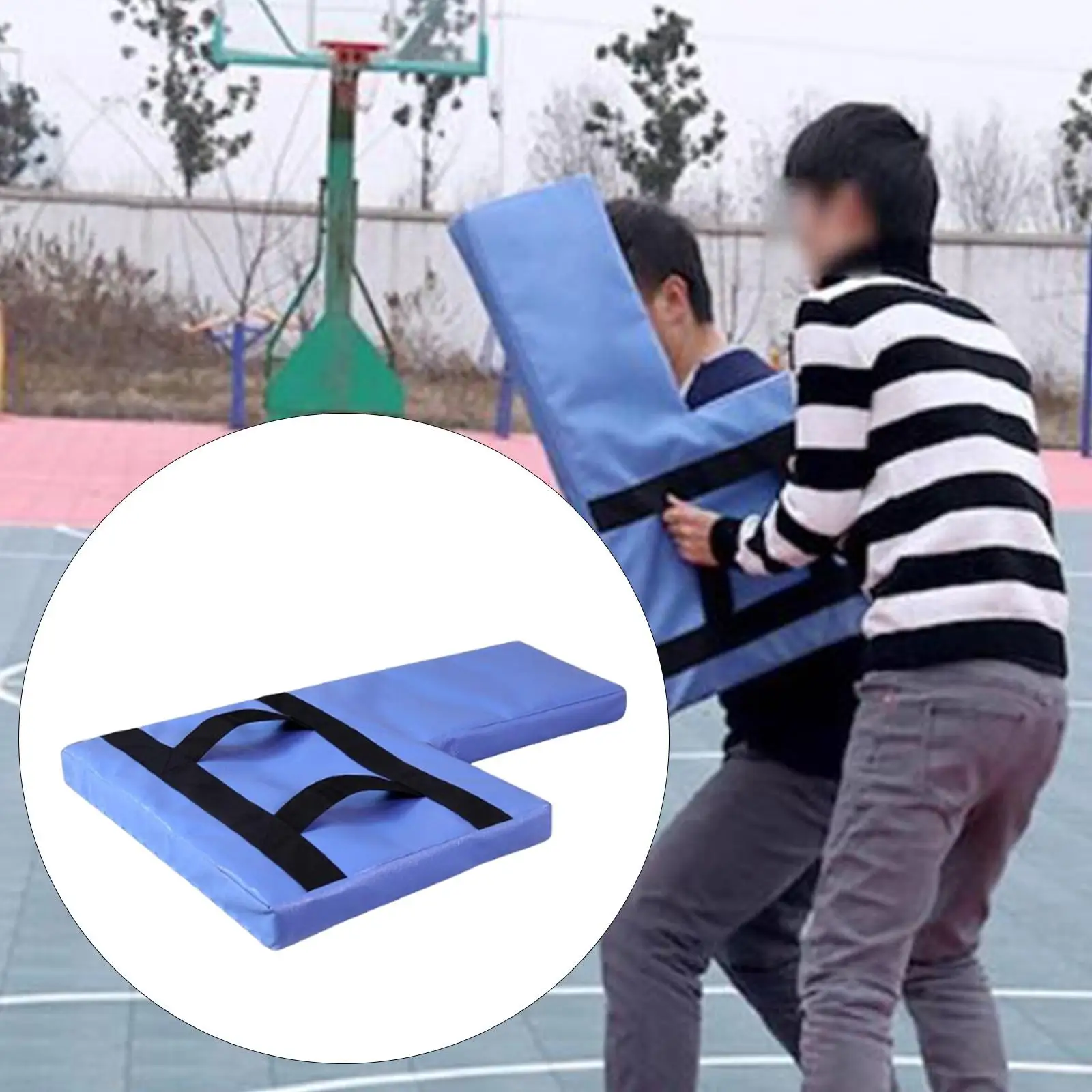Almofada de bloqueio de basquete, almofada de confronto de basquete para treinamento de boxe, equipamento de treinamento de basquete, prático