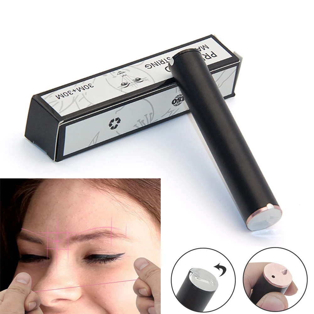 

Microblading Pre-Inked Mapping String Eyebrow Makeup Dyingliner Thread Borw Permanent Positioning Measurement Tattoo 30M+30M