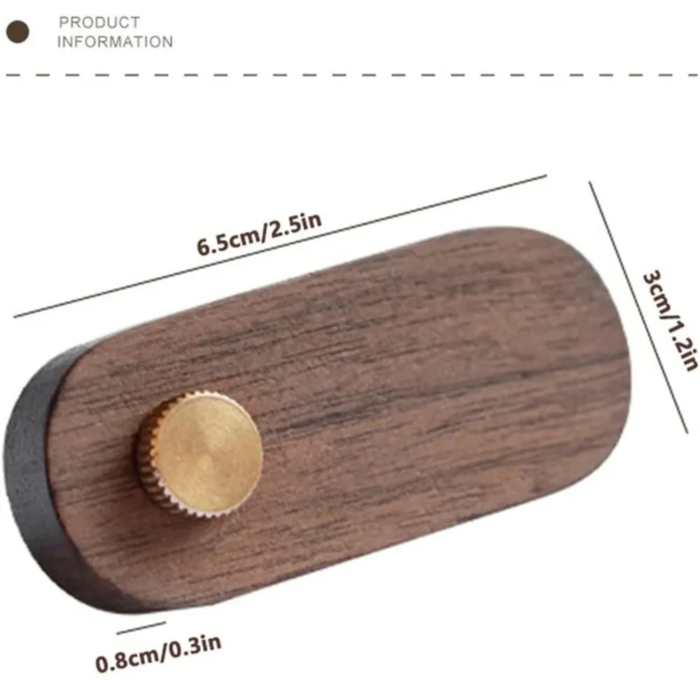 Walnut Wood Price Display Sign Mini Handmade Price Tag Stands High Grade Small Price Display Card Merchandise Pricing Displays