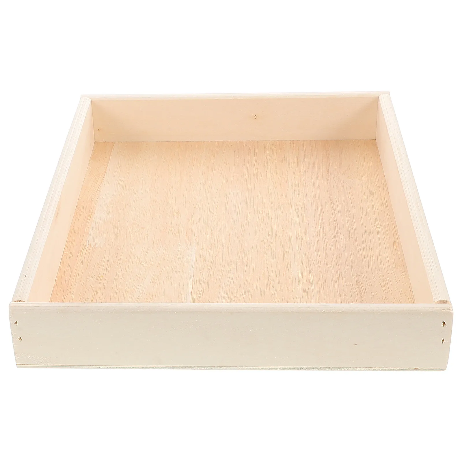 

Wooden Puzzle Sorting Tray Rectangle Stackable Smooth Finish Puzzle Piece Storage Tray for Flat Jigsaw Assembly